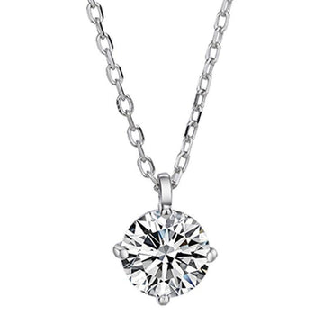 Fabulous Classic Round Cut Real 2 Carat VVS High Quality Moissanite Diamond Necklace - Fine Jewellery - The Jewellery Supermarket